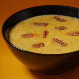 Möhren-Maronen-Suppe